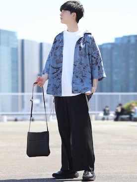Fujino Masaruさん(メンズ・180cm)の春コーディネート