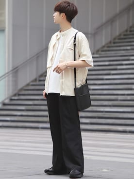 Fujino Masaruさん(メンズ・180cm)の夏コーディネート