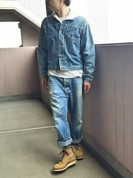 「SOL ANGELS（ソル エンジェルス）のアイテム」を使った、hiro-pさん（メンズ・172cm）の春コーディネート