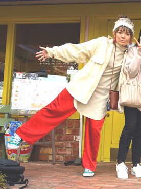 SHIBAさん（レディース・158cm）の冬コーディネート