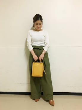 moe.さん（レディース・153cm）の冬コーディネート