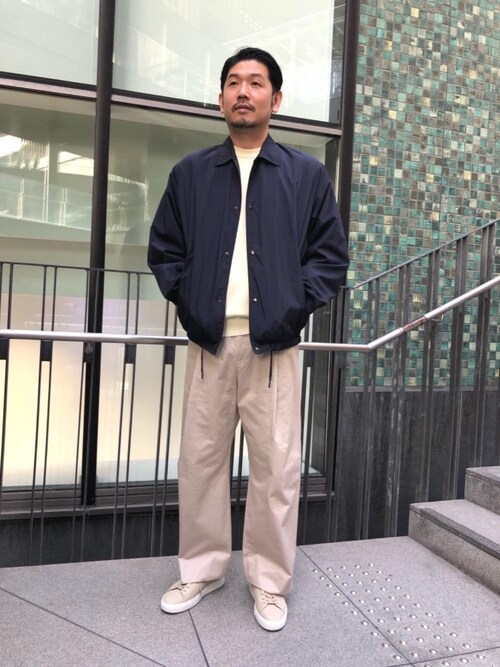 ユナイテッドアローズ大阪 メンズストアbayashiさんのナイロンジャケットを使ったコーディネート Zozotown