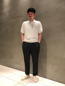 「ベーシック/トラッド」｜BAYASHIさん（メンズ・175cm）の夏コーディネート