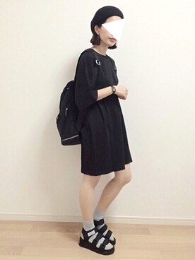 「archives（アルシーヴ）のアイテム（アクセサリー）」を使った、mAy☆uMeさん（レディース・158cm）の夏コーディネート