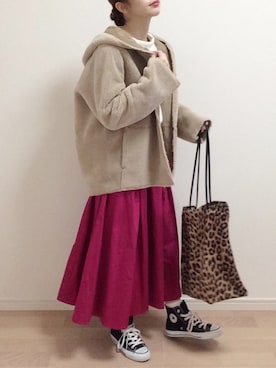 mAy☆uMeさん（レディース・158cm）の冬コーディネート