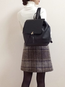 「FREE'S MART（フリーズマート）のアイテム（スカート）」を使った、mAy☆uMeさん（レディース・158cm）の冬コーディネート