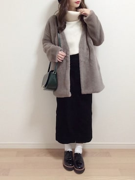「TOPKAPI（トプカピ）のアイテム（財布/小物）」を使った、mAy☆uMeさん（レディース・158cm）の冬コーディネート