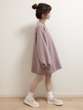 「merry jenny（メリージェニー）のアイテム（ワンピース/ドレス）」を使った、mAy☆uMeさん（レディース・158cm）の冬コーディネート