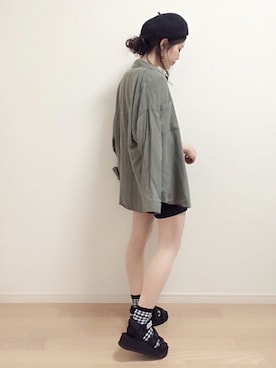 「archives（アルシーヴ）のアイテム（アクセサリー）」を使った、mAy☆uMeさん（レディース・158cm）の春コーディネート