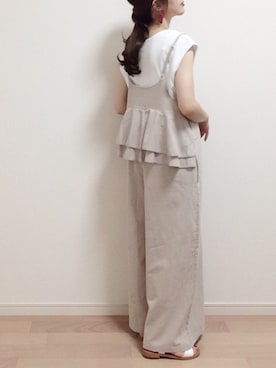 「MAISON DE REEFUR（メゾンドリーファー）のアイテム（ピアス（両耳用））」を使った、mAy☆uMeさん（レディース・158cm）の夏コーディネート