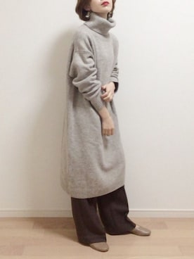 「URBAN RESEARCH ROSSO WOMEN（アーバンリサーチ　ロッソ）のアイテム」を使った、mAy☆uMeさん（レディース・158cm）の冬コーディネート