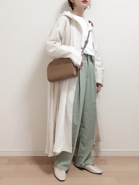 「KBF（ケイビーエフ）のアイテム（その他アウター）」を使った、mAy☆uMeさん（レディース・158cm）の春コーディネート