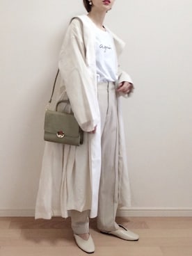 「KBF（ケイビーエフ）のアイテム（その他アウター）」を使った、mAy☆uMeさん（レディース・158cm）の春コーディネート