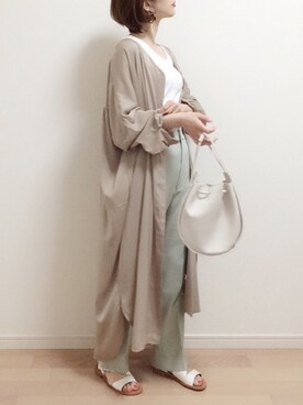 「MODE ROBE（モードローブ）のアイテム（アクセサリー）」を使った、mAy☆uMeさん（レディース・158cm）の春コーディネート