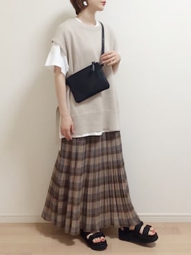 「Another Edition（アナザーエディション）のアイテム」を使った、mAy☆uMeさん（レディース・158cm）の春コーディネート