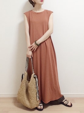 「Khaju（カージュ）のアイテム」を使った、mAy☆uMeさん（レディース・158cm）の夏コーディネート