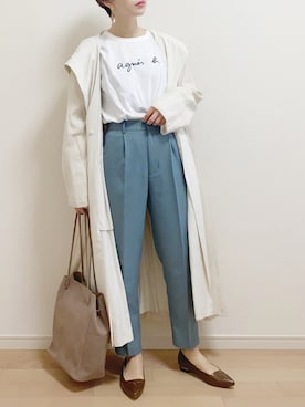 「KBF（ケイビーエフ）のアイテム（その他アウター）」を使った、mAy☆uMeさん（レディース・158cm）の秋コーディネート