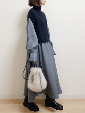 mAy☆uMeさん（レディース・158cm）の冬コーディネート