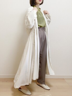 「apres jour（アプレジュール）のアイテム（パンツ）」を使った、mAy☆uMeさん（レディース・158cm）の冬コーディネート