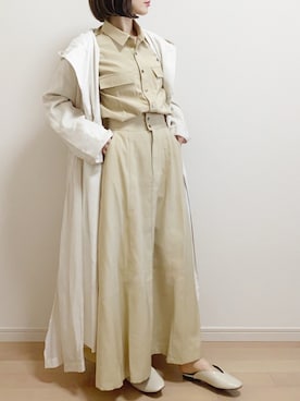 「KBF（ケイビーエフ）のアイテム（その他アウター）」を使った、mAy☆uMeさん（レディース・158cm）の冬コーディネート