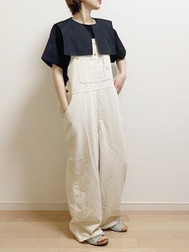 「FREAK'S STORE（フリークスストア）のアイテム（オールインワン・サロペット）」を使った、mAy☆uMeさん（レディース・158cm）の夏コーディネート
