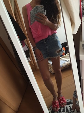 AIRIさん(レディース・154cm)の夏コーディネート