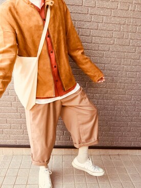 「WEGO（ウィゴー）のアイテム（その他トップス）」を使った、″しゅん″さん（メンズ・171cm）の春コーディネート
