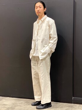 山崎まさひささん(メンズ・175cm)の春コーディネート