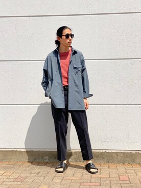 「BURLAP OUTFITTER」｜山崎まさひささん（メンズ・175cm）の春コーディネート