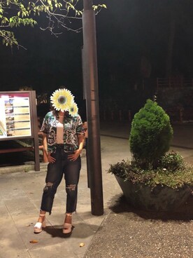 おでんさん（レディース・159cm）の夏コーディネート