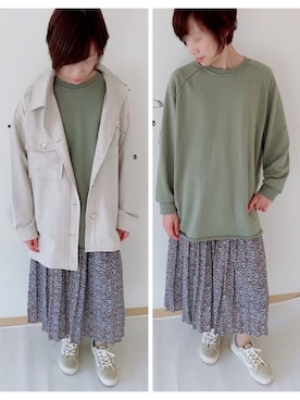 ko_ai_to🎶さん(レディース・154cm)の春コーディネート