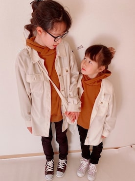 ko_ai_to🎶さん（キッズ・110cm）の春コーディネート