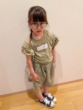 ko_ai_to🎶さん（キッズ・110cm）の夏コーディネート