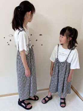 ko_ai_to🎶さん（キッズ・151cm）の夏コーディネート