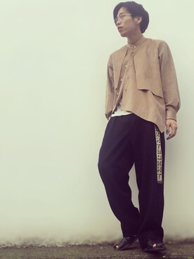 Masashi Iidaさん（メンズ・168cm）の秋コーディネート