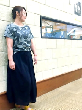 「oodt」｜AYNさん（レディース・157cm）の夏コーディネート