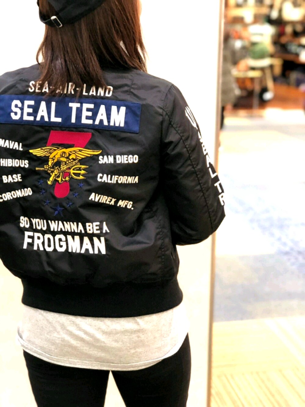 AVIREX（アヴィレックス）の「AVIREX/ アヴィレックス/ ライトMA-1