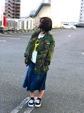 AYNさん(レディース・157cm)の春コーディネート