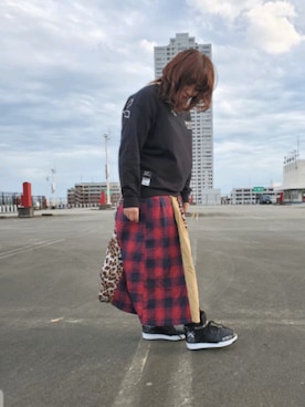 AYNさん（レディース・157cm）の秋コーディネート