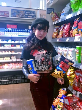 「アイテム（ピアス（両耳用））」を使った、Nanaさん（レディース・163cm・20代）の秋コーディネート