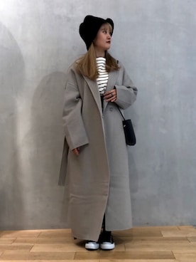 「SENSE OF PLACE by URBAN RESEARCH（センスオブプレイスバイアーバンリサーチ）のアイテム（スリッポン）」を使った、onigiriさん（レディース・153cm）の秋コーディネート