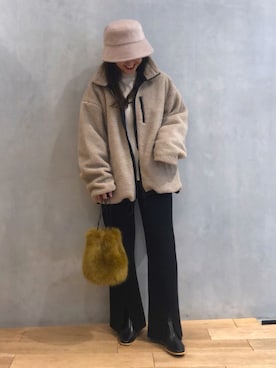 onigiriさん（レディース・153cm）の冬コーディネート