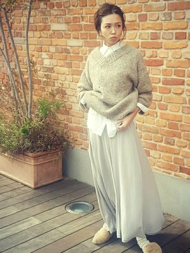 maiさん（レディース・165cm）の冬コーディネート