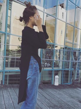 「JOURNAL STANDARD relume（ジャーナルスタンダード　レリューム）のアイテム（アクセサリー）」を使った、maiさん（レディース・165cm）の秋コーディネート