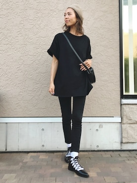 「TOGA PULLA（トーガ　プルラ）のアイテム（シューズ）」を使った、maiさん（レディース・165cm）の秋コーディネート