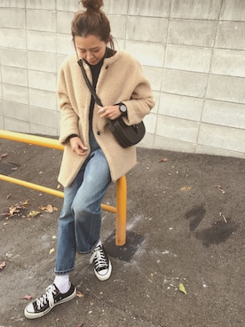 maiさんの「【Converse/コンバース】  All star J OX：オールスターローカット＃」を使ったコーディネート