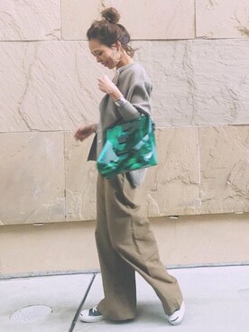 「ワッフル」｜maiさん（レディース・165cm）の春コーディネート