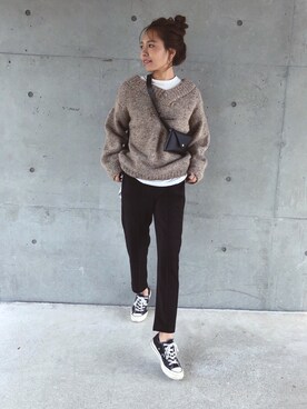 maiさん（レディース・165cm）の冬コーディネート