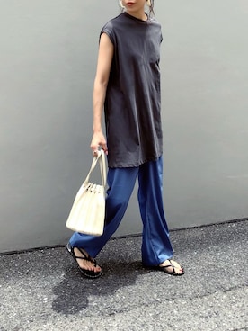 「ISABEL MARANT（イザベルマラン）のアイテム」を使った、maiさん（レディース・165cm）の夏コーディネート
