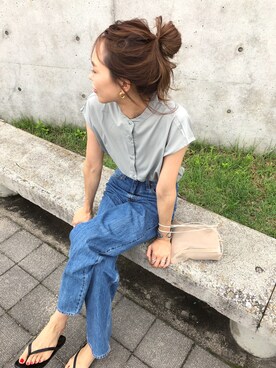 maiさん（レディース・165cm）の夏コーディネート